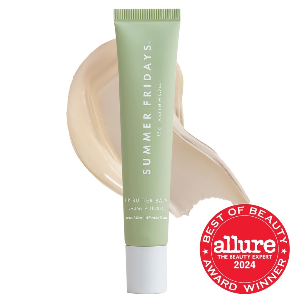 Summer Fridays Lip Butter Balm in Mint Green
